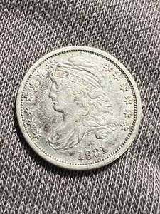 lot 27 image: 1831 US BUST DIME XF45