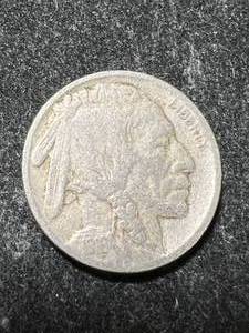 lot 28 image: 1916-S US BUFFALO NICKEL VG
