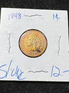 lot 49 image: 1898 US INDIAN HEAD CENT