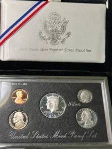 1996 US MINT PREMIER SILVER PROOF SET