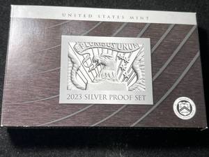 lot 09A image: 2023 US MINT SILVER PROOF SET