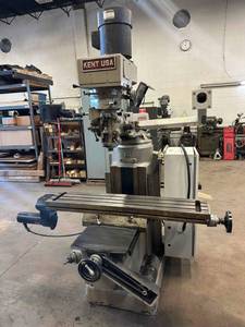 KENT USA Knee Type Vertical Milling...