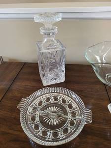 lot 56 image: Elegant Cut Glassware Collection