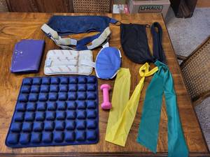 lot 242 image: Physical Therapy Fitness Lot TheraBand Set