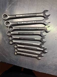 lot 235 image: Craftsman 8-Piece Metric Wrench Set