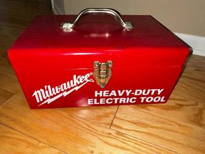 lot 127 image: Milwaukee Heavy Duty Electric Tool Set