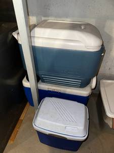 lot 291 image: Igloo and Coleman Cooler Set