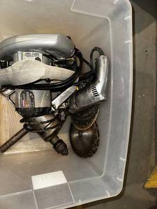 lot 300 image: Variety of Vintage Power Tools