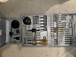 lot 306 image: Comprehensive Drill Bit Set with Case