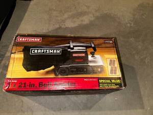 lot 310 image: Craftsman 3x21 Belt Sander 911720