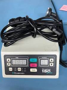 lot 25 image: Dynatronics Dynatron 150 Plus Therapeutic Ultrasound Machine & Applicator - In Great Working Condition