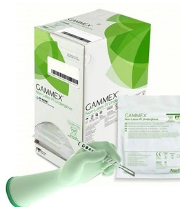 1 Box NEW Ansell 20687270 50-Pairs Gammex PI-KARE Skin-Friendly Powder-Free Non-Latex PI Technology Undergloves - Size 7