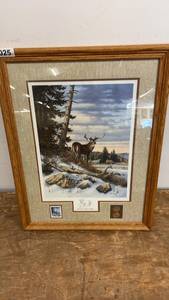 lot 25 image: Limited Edition Where Freedom Reigns Framed Art Print by Derk