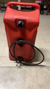 lot 60 image: Duramax 14 Gallon Portable Fuel Caddy with Hose
