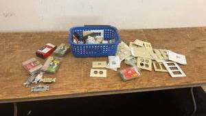 lot 69 image: Assorted Electrical Switches, Dimmers, and Wall Plate Covers Collection