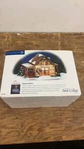 lot 189 image: Department 56 Snow Village TimbeRlake Outfitters