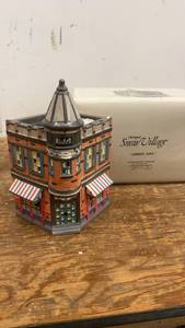 lot 238 image: Department 56 Snow Village Corner Cafe Building