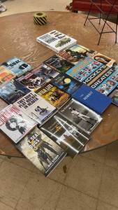 lot 258 image: Collection of 21 Assorted Books Including The Hobbit and Sports Illustrated Hockeys Greatest