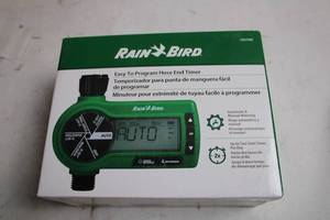 lot 13 image: Rain Bird Easy To Program Hose End Timer with Digital Display