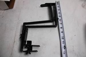 lot 41 image: Set of Adjustable Metal Wall Mount Brackets
