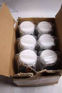 lot 44 image: Box of 6 Packs Ideal Compression F-Connectors (50 each) RG-6 Weatherproof