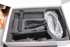 lot 53 image: Unopened Kitchen Faucet with Hose and Mounting Hardware