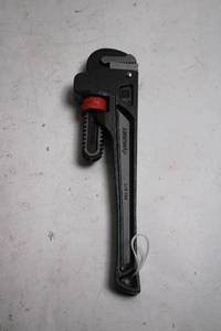 lot 63 image: Husky 14-inch Pipe Wrench with Ergonomic Design