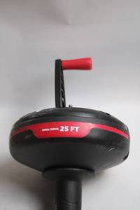 lot 70 image: Husky 25 FT Drum Auger Drain Cleaner