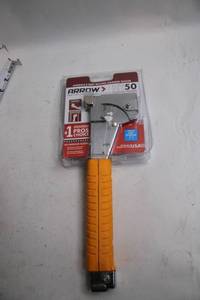lot 95 image: Arrow HT50 Hammer Tacker with Rubber Grip