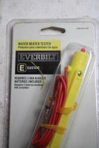lot 157 image: Everbilt Water Heater Tester with Alligator Clips