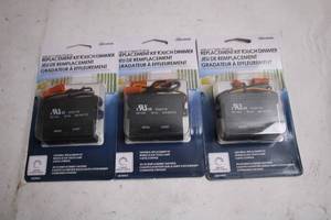 lot 161 image: Westek Replacement Kit Touch Dimmer - Set of 3