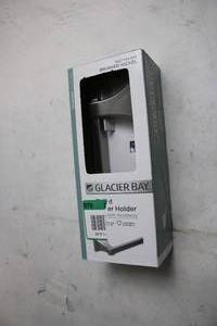 lot 170 image: Glacier Bay Brushed Nickel Toilet Paper Holder