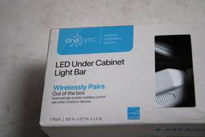 lot 174 image: OneSync 12-inch Plug-In LED Under Cabinet Light Bar