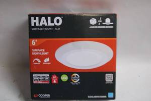 lot 185 image: Halo 6 Surface Mount LED Downlight