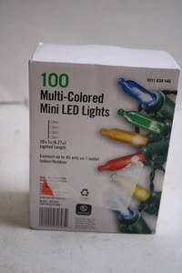 lot 196 image: 100 Multi-Colored Mini LED Lights