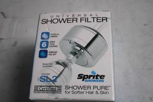 lot 221 image: Universal Sprite Showers SL2 Shower Filter for Softer Hair & Skin