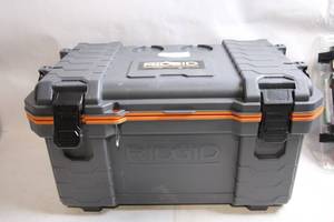 RIDGID Tool Storage Box with Secure Latches