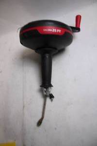 lot 273 image: 25 FT Drill Drive Manual Drain Auger Cleaner