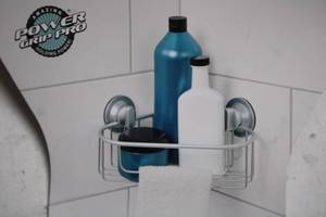 lot 274 image: Power Grip Pro Suction Cup Shower Organizer