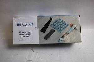 lot 315 image: Lifeproof Professional Flooring Installation 33-Piece Kit