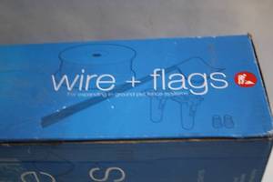 lot 332 image: 500 ft Wire and 50 Flags for Expanding In-Ground Pet Fence Systems