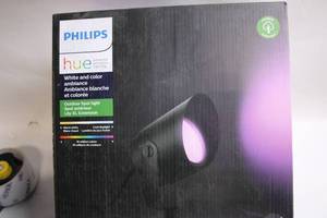 lot 335 image: Philips Hue Outdoor Spot Light Lily XL Extension