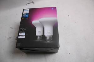 lot A-338 image: Philips Hue White & Color Ambiance 2-Pack BR30 LED Smart Bulbs