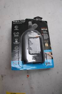 lot 342 image: New Plug-In Smart Timer by Jasco Products