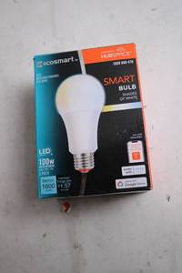 lot 345 image: Ecosmart Smart LED Bulb with HubSpace Compatibility
