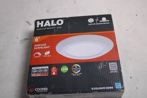 lot 356 image: Halo 6-inch Surface Mount LED Downlight by Cooper Lighting