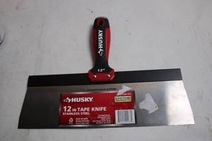 lot 382 image: Husky 12-inch Tape Knife Stainless Steel