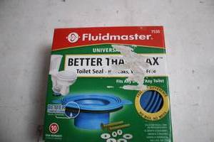 lot 393 image: Fluidmaster Universal No-Wax Toilet Seal Kit