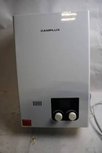 lot A-411 image: Camplux 10L Residential Indoor Tankless Gas Water Heater