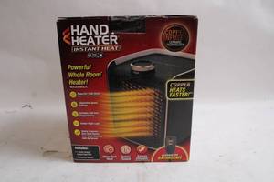 lot 423 image: Hand Heater Instant Heat Pro with Copper Infused Ceramic Technology